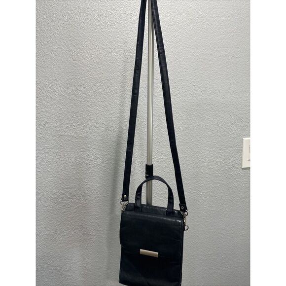 Tosca‎ Blu Crossbody Teal Leather Bag - Picture 1 of 5